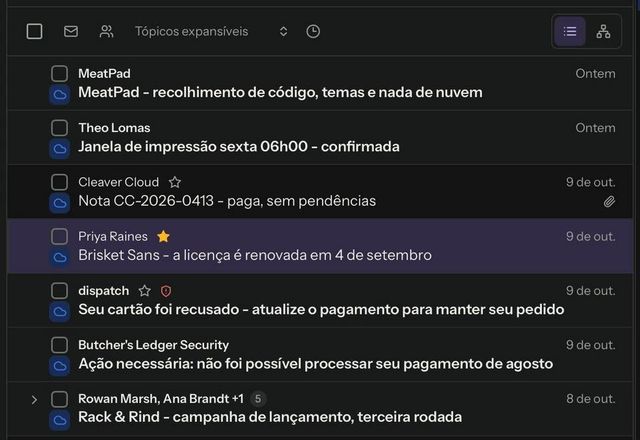 Reviewed for MailVault version 2.20.0 Nas configurações de atalhos de teclado, o atalho de Marcar com estrela muda de s para l. Depois l é pressionado e a mensagem aberta recebe a estrela. · Reviewed for MailVault version 2.20.0