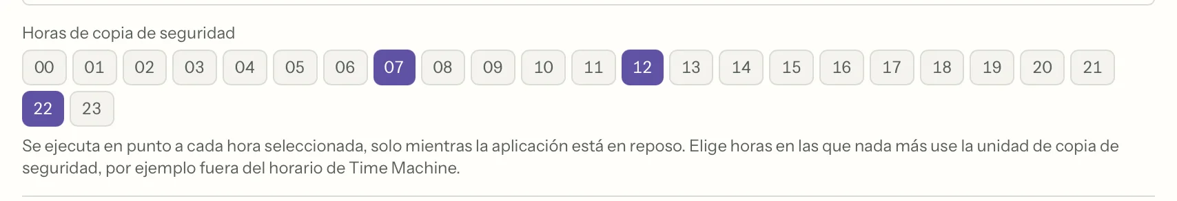 Copias programadas en MailVault, de cerca · MailVault version 2.16.0