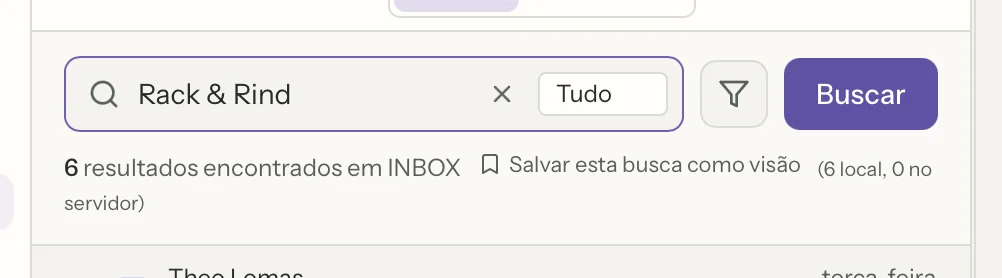 Pesquisa no MailVault, em detalhe · MailVault version 2.16.0